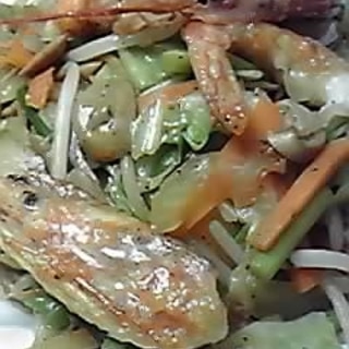 海老と野菜の炒め煮（chop suey)